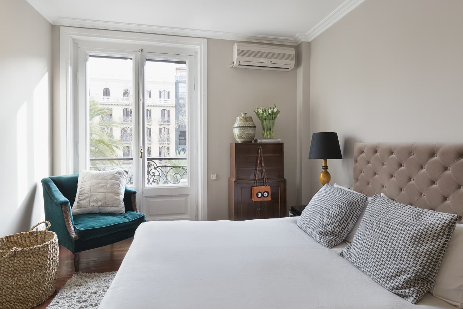Flat upholstered headboard sale